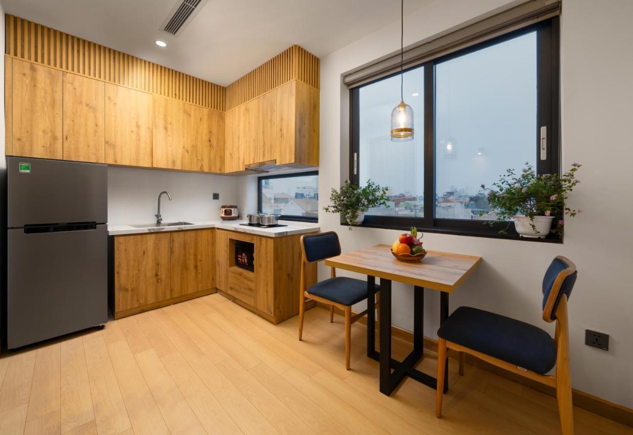 The Galaxy Home Doi Can Hotel And Apartment Hanoï Extérieur photo